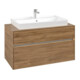 V&B Waschtischunterschrank Collaro 100x54,8x50cm, WT mi, LED 7,3 W, Kan Oa-1