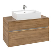 V&B Waschtischunterschrank Collaro 100x54,8x50cm, WT mi, LED 7,3 W, Kan Oa-3