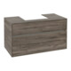 V&B Waschtischunterschrank Collaro 100x54,8x50cm, WT mi, LED 7,3 W, st. Oa-1