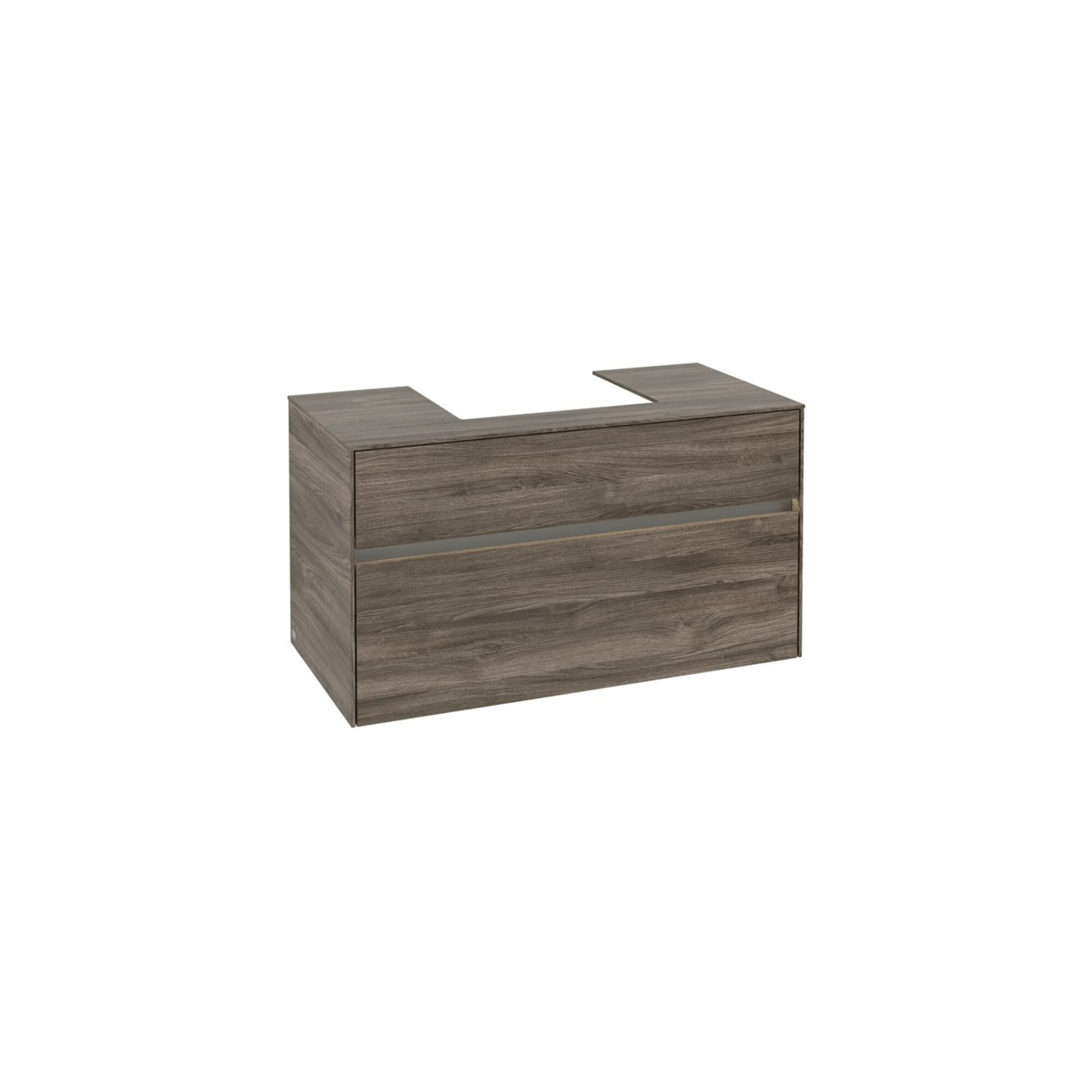 V&B Waschtischunterschrank Collaro 100x54,8x50cm, WT mi, LED 7,3 W, st. Oa ; Villeroy & Boch
