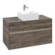 V&B Waschtischunterschrank Collaro 100x54,8x50cm, WT mi, LED 7,3 W, st. Oa-1