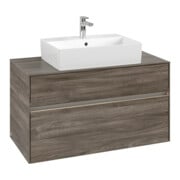 V&B Waschtischunterschrank Collaro 100x54,8x50cm, WT mi, LED 7,3 W, st. Oa-3
