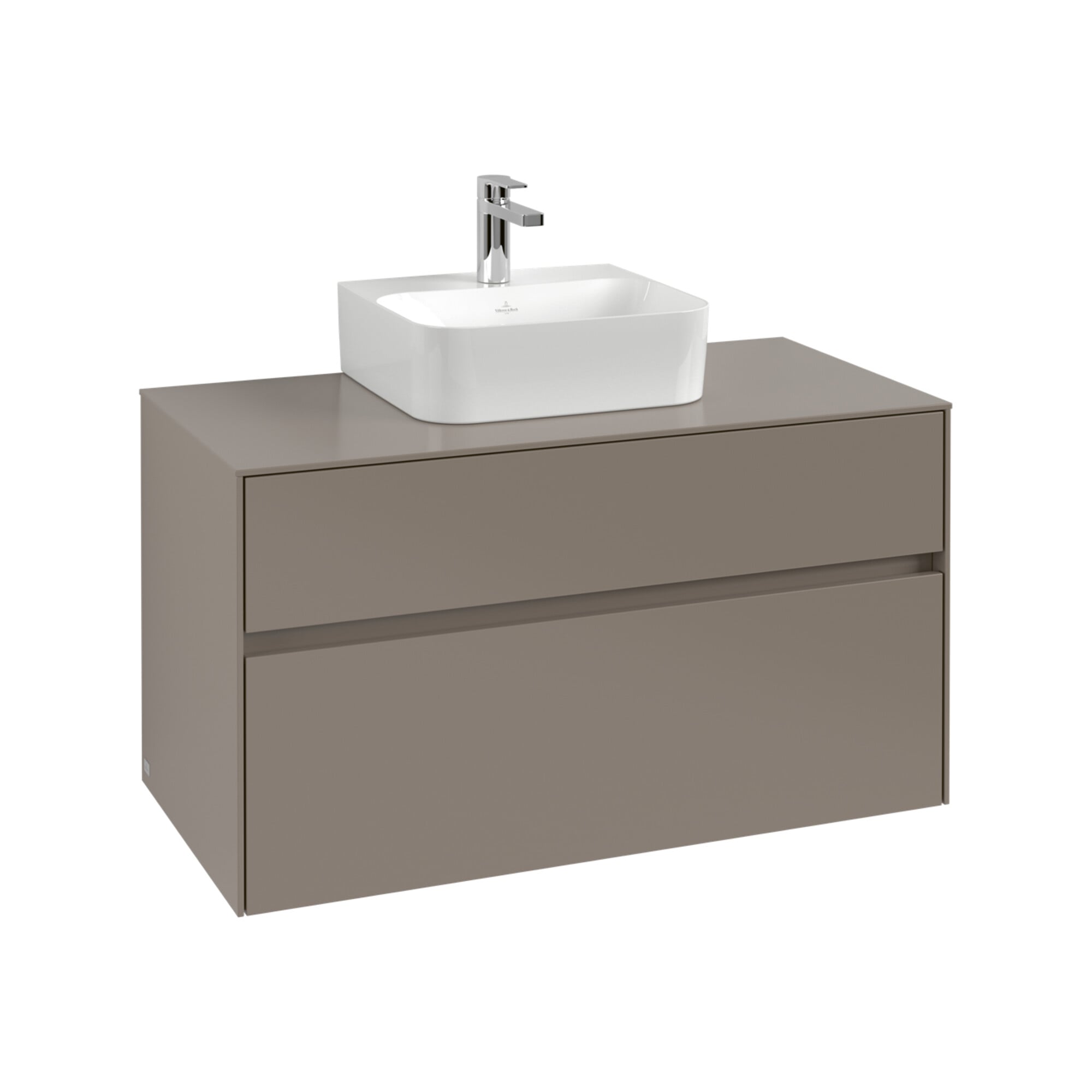 V&B Waschtischunterschrank Collaro 100x54,8x50cm, WT mi, LED 7,3 W, vo bla ; Villeroy & Boch