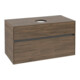 V&B Waschtischunterschrank Collaro 100x54,8x50cm, WT mittig, Arizona Oak-1