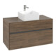 V&B Waschtischunterschrank Collaro 100x54,8x50cm, WT mittig, Arizona Oak-3