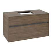 V&B Waschtischunterschrank Collaro 100x54,8x50cm, WT mittig, arizona oak-4