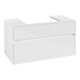 V&B Waschtischunterschrank Collaro 100x54,8x50cm, WT mittig, glossy white-1