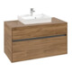 V&B Waschtischunterschrank Collaro 100x54,8x50cm, WT mittig, kansas oak-4
