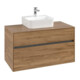 V&B Waschtischunterschrank Collaro 100x54,8x50cm, WT mittig, kansas oak-3