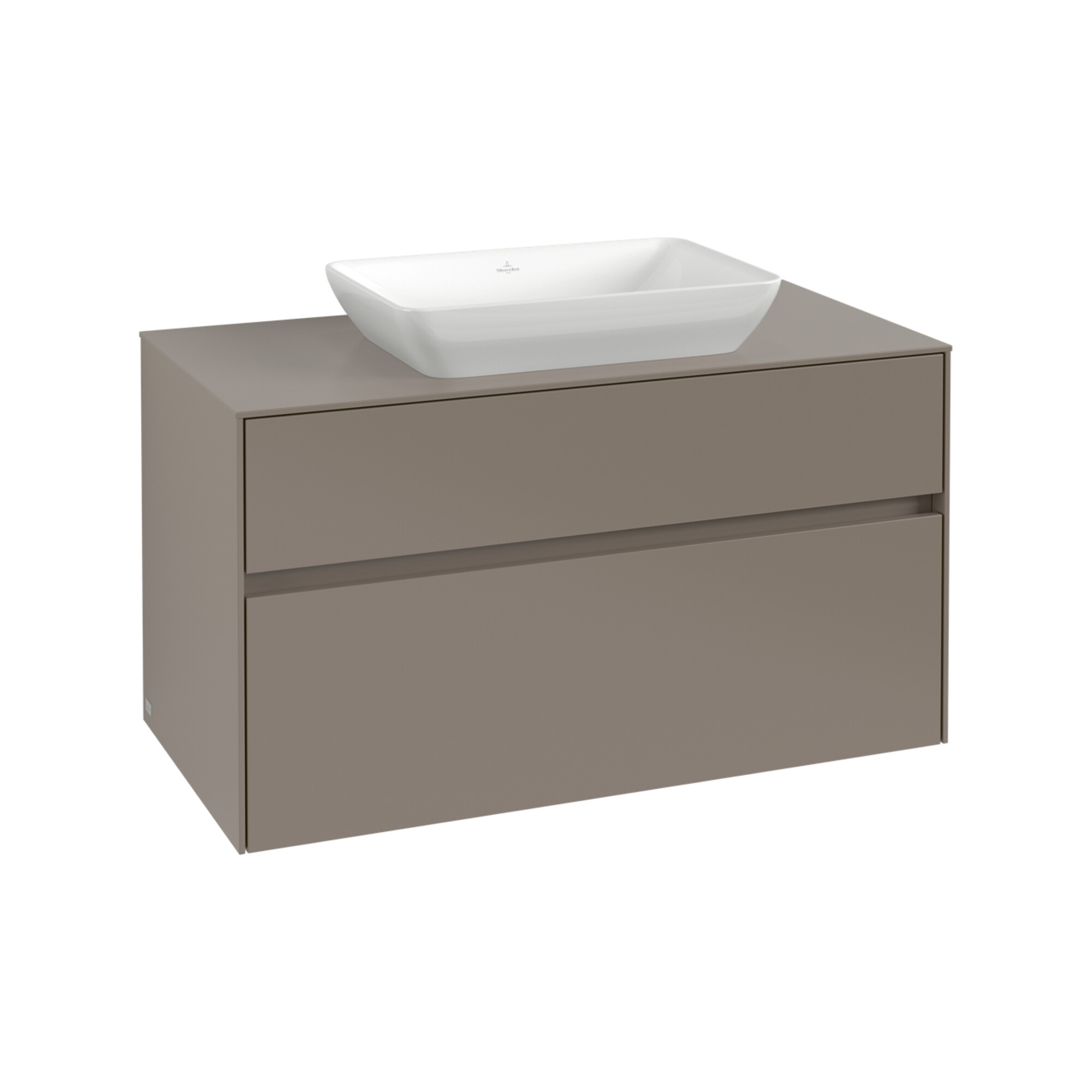 V&B Waschtischunterschrank Collaro 100x54,8x50cm, WT mittig, marine blue ; Villeroy & Boch