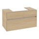 V&B Waschtischunterschrank Collaro 100x54,8x50cm, WT mittig, nordic oak-1