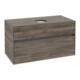 V&B Waschtischunterschrank Collaro 100x54,8x50cm, WT mittig, stone oak-1