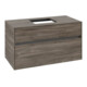 V&B Waschtischunterschrank Collaro 100x54,8x50cm, WT mittig, stone oak-1