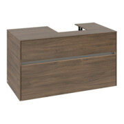V&B Waschtischunterschrank Collaro 100x54,8x50cm, WT r, LED 7,3 W, Ariz. Oa