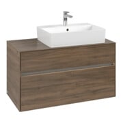 V&B Waschtischunterschrank Collaro 100x54,8x50cm, WT r, LED 7,3 W, Ariz. Oa-3