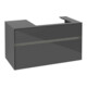 V&B Waschtischunterschrank Collaro 100x54,8x50cm, WT r, LED 7,3 W, glo Gr-1