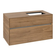 V&B Waschtischunterschrank Collaro 100x54,8x50cm, WT r, LED 7,3 W, Kan Oa-3