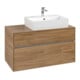 V&B Waschtischunterschrank Collaro 100x54,8x50cm, WT r, LED 7,3 W, Kan Oa