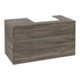 V&B Waschtischunterschrank Collaro 100x54,8x50cm, WT r, LED 7,3 W, st. Oa-3