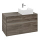 V&B Waschtischunterschrank Collaro 100x54,8x50cm, WT r, LED 7,3 W, st. Oa-1