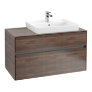 V&B Waschtischunterschrank Collaro 100x54,8x50cm, WT rechts, arizona oak
