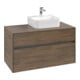 V&B Waschtischunterschrank Collaro 100x54,8x50cm, WT rechts, arizona oak-1