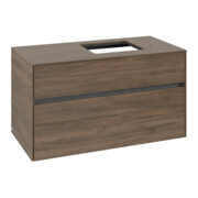 V&B Waschtischunterschrank Collaro 100x54,8x50cm, WT rechts, arizona oak