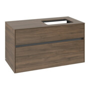 V&B Waschtischunterschrank Collaro 100x54,8x50cm, WT rechts, arizona oak