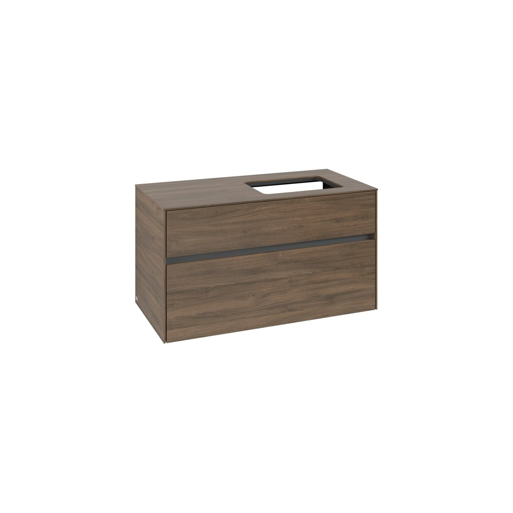 V&B Waschtischunterschrank Collaro 100x54,8x50cm, WT rechts, arizona oak ; Villeroy & Boch