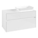 V&B Waschtischunterschrank Collaro 100x54,8x50cm, WT rechts, glossy white-1