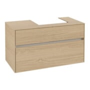 V&B Waschtischunterschrank Collaro 100x54,8x50cm, WT rechts, nordic oak-3