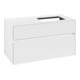 V&B Waschtischunterschrank Collaro 100x54,8x50cm, WT rechts, white matt-3
