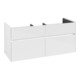V&B Waschtischunterschrank Collaro 115,4x54,6x44,4cm, WT mit, glossy white-3
