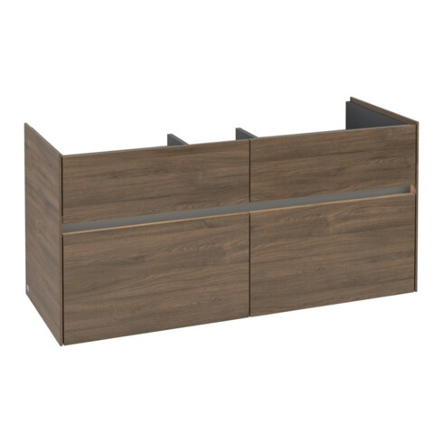 V&B Waschtischunterschrank Collaro 115,4x54,6x44,4cm, WT mit, LED, Ariz. Oa