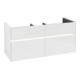 V&B Waschtischunterschrank Collaro 115,4x54,6x44,4cm, WT mit, LED, glo wh.-1