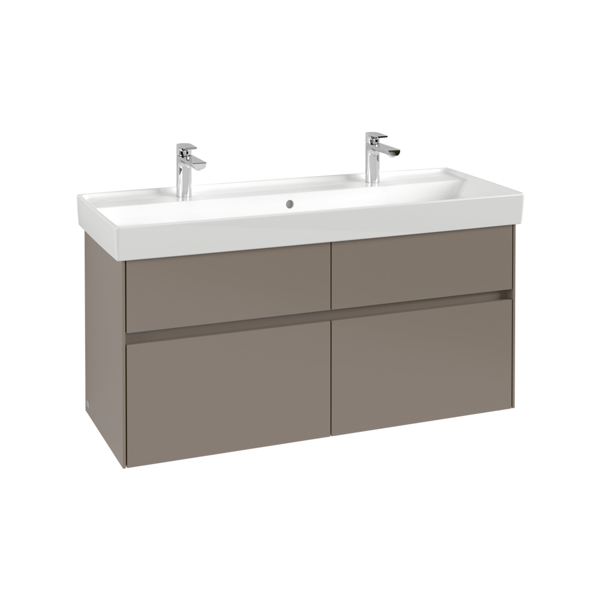 V&B Waschtischunterschrank Collaro 115,4x54,6x44,4cm, WT mit, LED, Mar blue ; Villeroy & Boch
