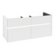 V&B Waschtischunterschrank Collaro 115,4x54,6x44,4cm, WT mit, LED, wh. matt-1