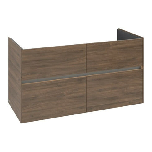V&B Waschtischunterschrank Collaro 116,1x61x48cm, WT mi, LED 8,6W, Ariz. Oa