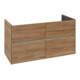 V&B Waschtischunterschrank Collaro 116,1x61x48cm, WT mi, LED 8,6W, Kan Oa-1