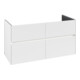 V&B Waschtischunterschrank Collaro 116,1x61x48cm, WT mi, LED 8,6W, wh. ma-1