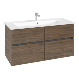 V&B Waschtischunterschrank Collaro 116,1x61x48cm, WT mittig, arizona oak