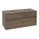 V&B Waschtischunterschrank Collaro 120x54,8x50cm, f 2 WT, Arizona Oak-1