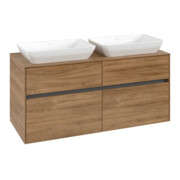 V&B Waschtischunterschrank Collaro 120x54,8x50cm, f 2 WT, kansas oak