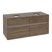 V&B Waschtischunterschrank Collaro 120x54,8x50cm, f 2 WT, LED 8,8W, Ar Oa-3