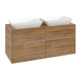 V&B Waschtischunterschrank Collaro 120x54,8x50cm, f 2 WT, LED 8,8W, Kan Oa-1