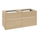 V&B Waschtischunterschrank Collaro 120x54,8x50cm, f 2 WT, LED 8,8W, Nord Oa-3