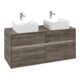 V&B Waschtischunterschrank Collaro 120x54,8x50cm, f 2 WT, LED 8,8W, st. Oa-3