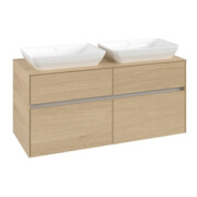 V&B Waschtischunterschrank Collaro 120x54,8x50cm, f 2 WT, nordic oak