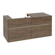 V&B Waschtischunterschrank Collaro 120x54,8x50cm, WT l, LED 8,8 W, Ariz. Oa