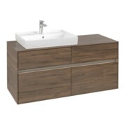 V&B Waschtischunterschrank Collaro 120x54,8x50cm, WT l, LED 8,8 W, Ariz. Oa-3